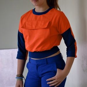 Sporty blouse, trend 2019